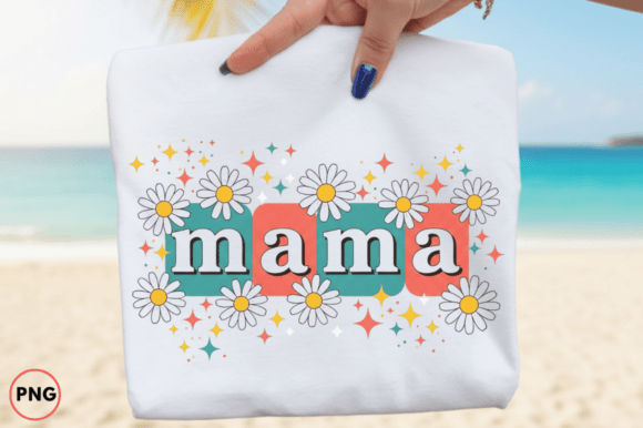 Mama Daisy Floral PNG: The Perfect Mama Design for Your Projects